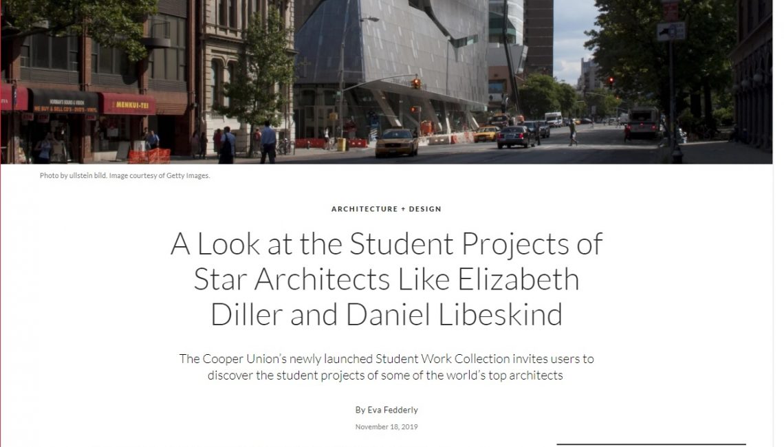 Archives: Student Work Collection - Libeskind