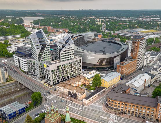 Nokia Arena and Residential Towers