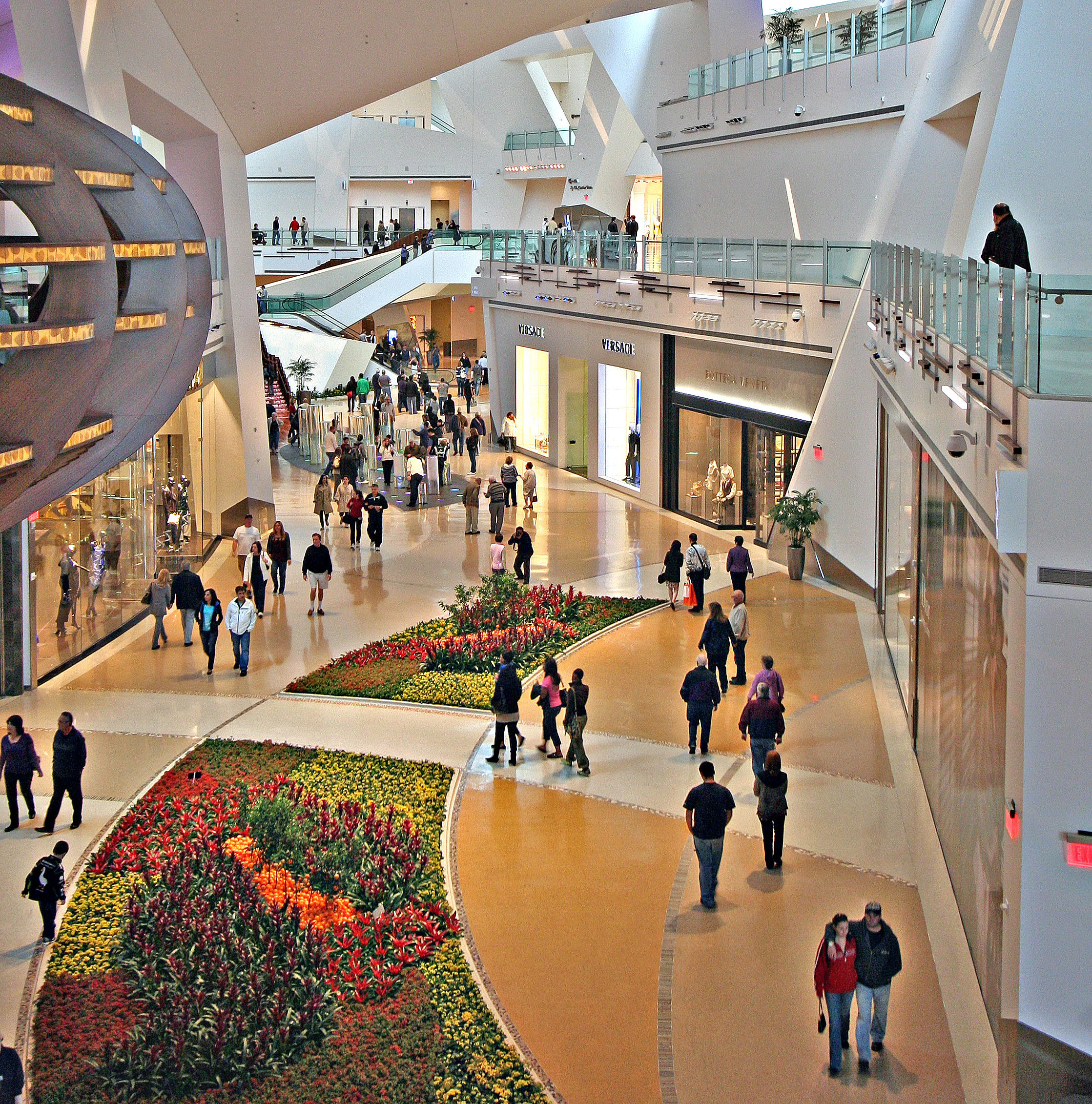 Crystals at #citycenter in Las Vegas. the building was designed by Daniel  Libeskind and the in…