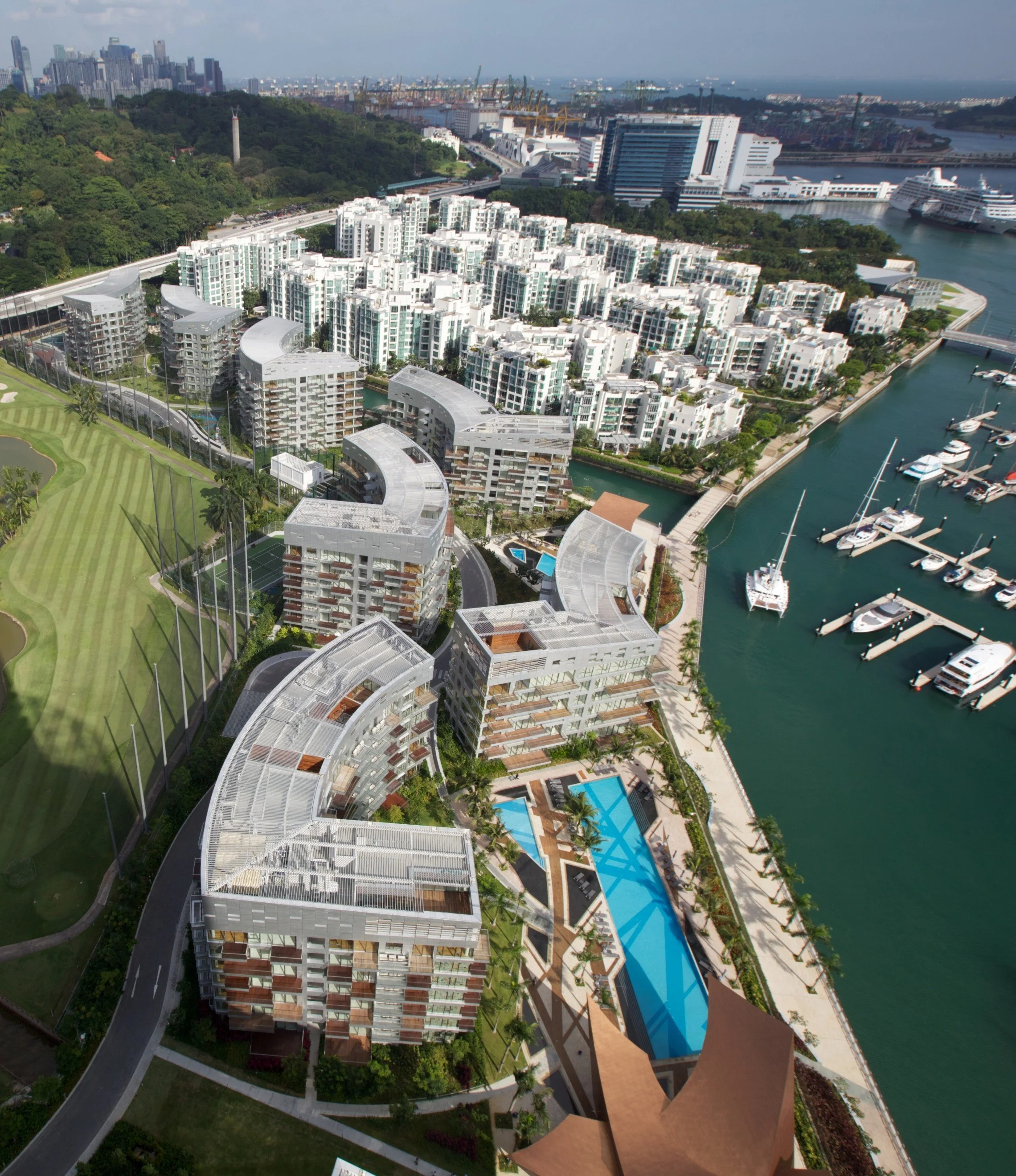 Reflections At Keppel Bay Studio Libeskind Architecture Design